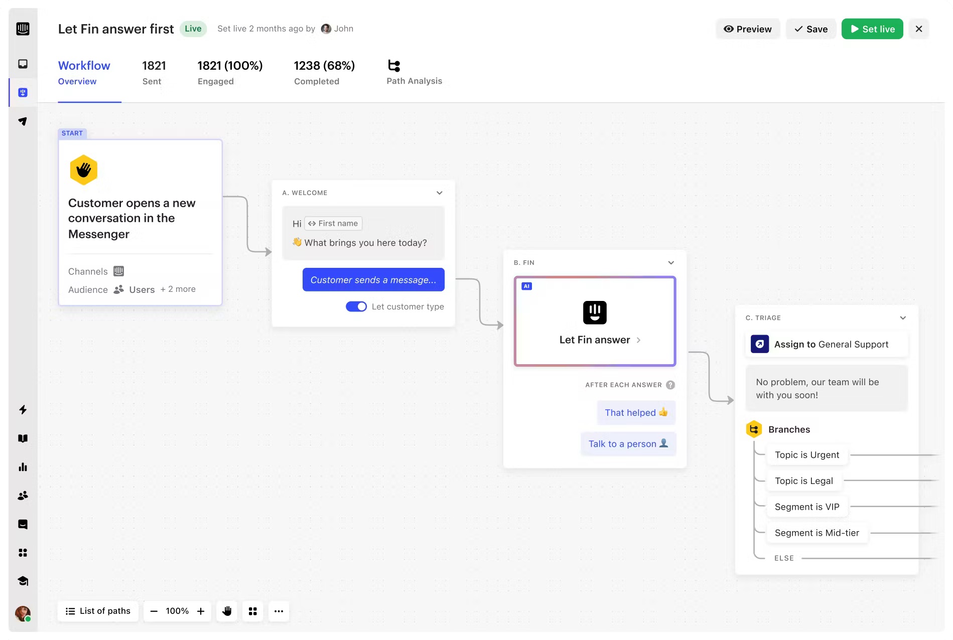 Intercom Builder